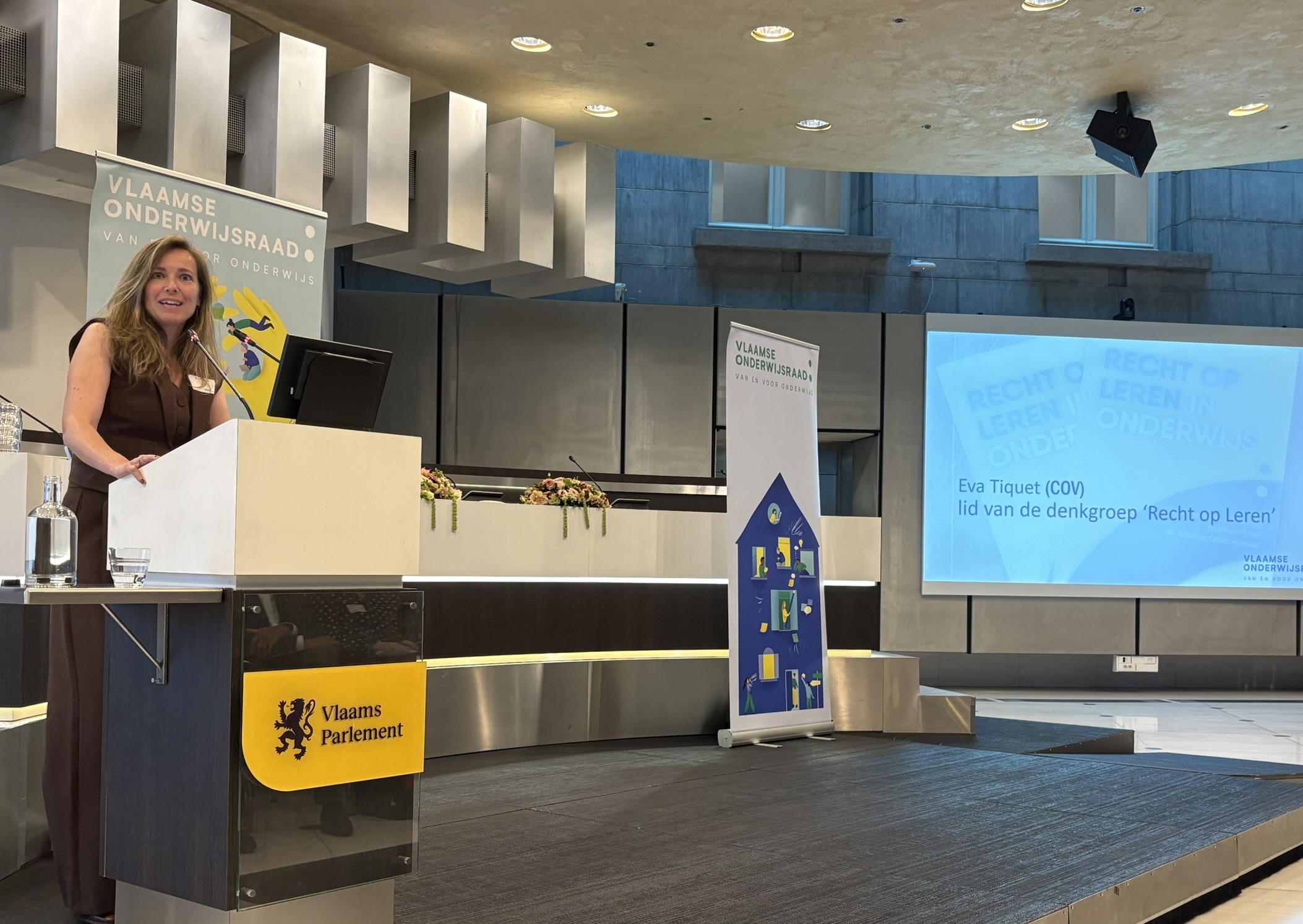 Eva Tiquet op de Startdag 2026